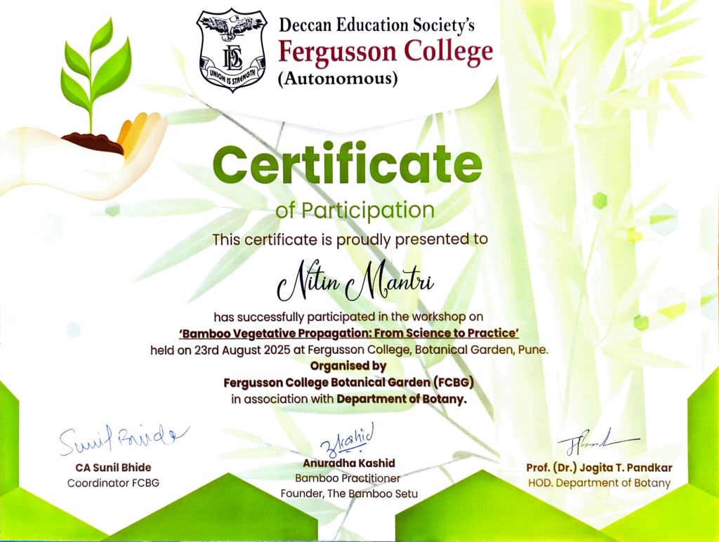 Bamboo Vegetative Propagation: From Science to&nbsp;Sustainability